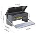 XINYI Chicken Treadle Feeder,12 Lbs Metal Treadle Feeder, No Waste & Rodent Proof Chicken Feeder with Weatherproof Lid, Suitable for Bantams, Poultry, Pheasants - 1.7Gallon Capacity