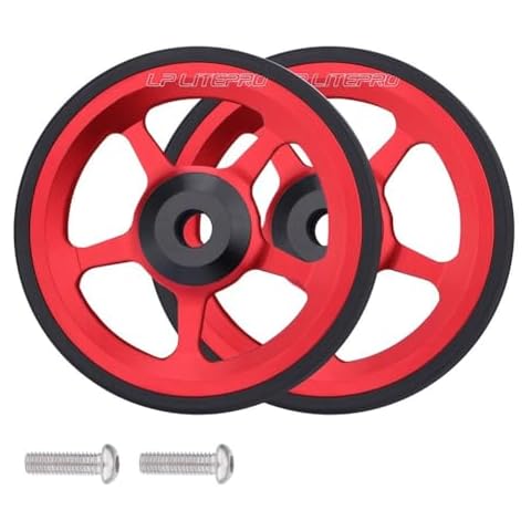 60mm Aluminium Easy Wheel for Brompton Bikes Cover