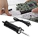 Electric Desoldering Pump Automatic Vacuum Solder Sucker with 3 Suction Tips, US Plug AC 110V for Electronics Desoldering Tool