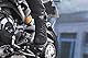 SHIMA SX-2 EVO Motorradschuhe für Herren - Atmungsaktiv, Verstärkte Leder Biker Motorradstiefel Männer mit Knöchelstütze, Rutschfeste Sohle, Schaltpolster (Schwarz, 47)