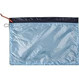 asobito(アソビト) ライトウェイト フラットポーチ A4サイズ サックスブルー 軽量 小物入れ 荷物 コンパクト トラベル 旅行 登山 スポーツ バッグインバッグ