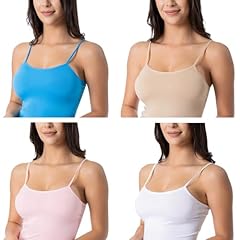 Pink, Sky Blue, Khaki, and White