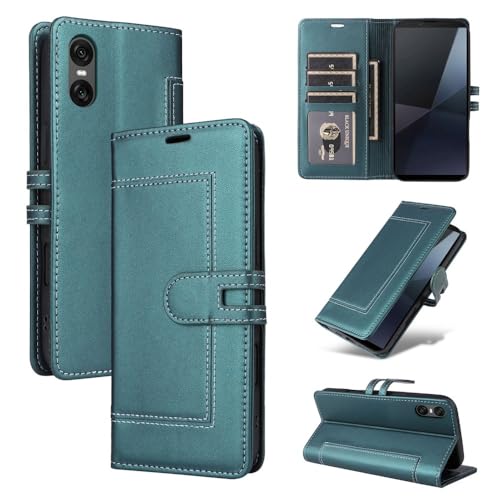 Étui Xperia 10 V 5G clapet aimanté et coque interne souple anti-choc