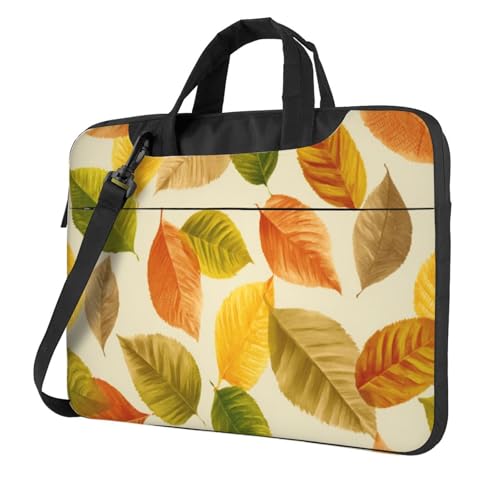 Housse ordinateur portable 15.6 pouces jaune à emporter au café ou au bureau