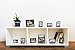 MCS 10pc Multi Pack Picture Frame Value Set - Two 8x10 Inch, Four 5x7 Inch, Four 4x6 In, Mahogany (65705)