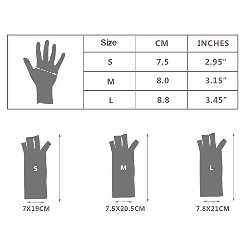 Sangmei Luva de terapia de compressão Bracelete de suporte de pulso Anti-reumatismo Saúde Luvas de a