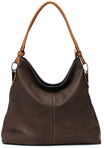Janin Handbag Bucket Style Hobo Shoulder Bag with Extra Longer Strap