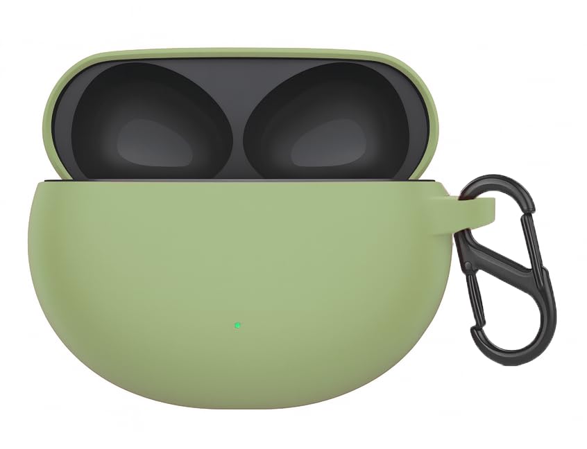 Image of Silicone Case Cover for OnePlus Nord Buds 3 | Nord 3 Pro | OnePlus Buds Pro 3 (Pista Green)