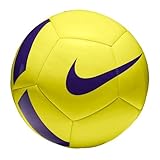 balones futbol talla 4 baratos TPU cosido a máquina Nike Nk Ptch Team Balón, Unisex Adulto, Amarillo (Yellow / Violet), 5