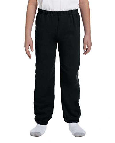 Product of Brand Gildan Youth Heavy Blend 8 oz, 50/50 Sweatpants - Black - L - (Instant Savings of 5% & More)