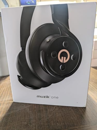 One Connect Wireless Over-The-Ear Headphones, Muzik, Black