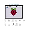 2.8inch DPI LCD Screen Compatible with Raspberry Pi 5/4B/3B+/3B/3A+/Pi Zero/Zero W/WH/Zero 2W, 480x640 Resolution IPS Display, 5-Points Capacitive Touch Control, Optical Bonding Toughened Glass Cover