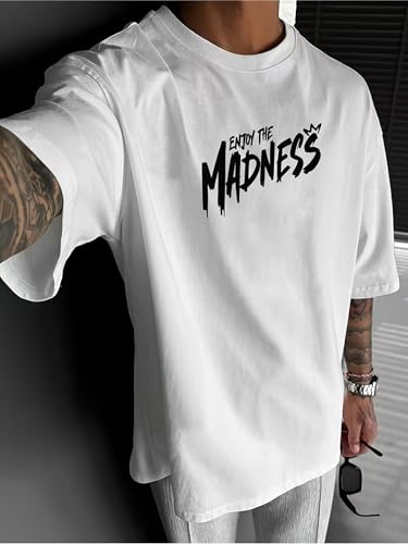 Image of Lymio T Shirt for Men || Front and Back Side Print || Cotton Round neack T Shirt || Printed T Shirt (Packs Also Available) (T-69-72)