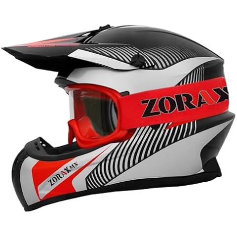 Zorax ZOR-X305 Motocross Helmet and Goggles Cover