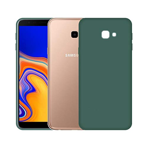 Image of Case Creation Luxurious OG Series for Samsung Galaxy J4 Plus Case Cover,Anti-Dirty Slim Case Frosted Matte Cute Candy TPU Raised Bezel (Splash of Color) Back Cover for Samsung J4 Plus -Lake Green
