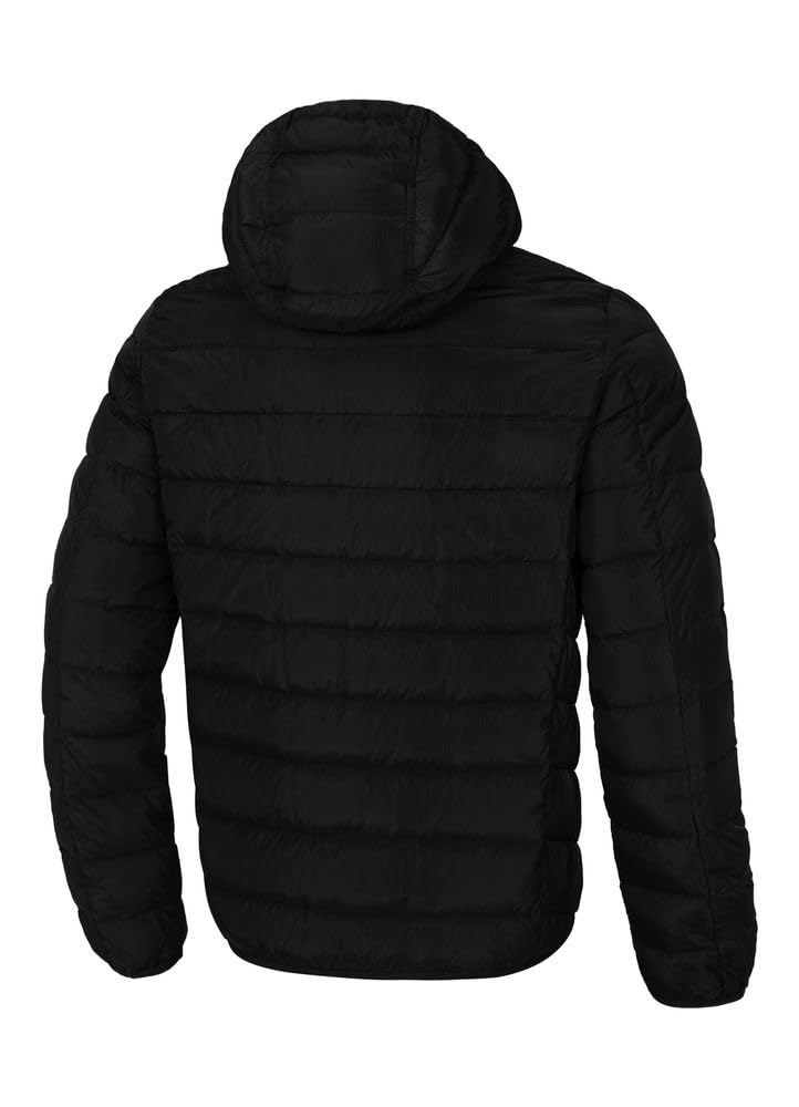 PITBULL - Winterjacke Herren mit Kapuze Seacoast III, Jacke Männer mit Reißverschluss, Bequeme Seitliche Taschen, Steppjacke, Herren Jacken Perfekt für Winter