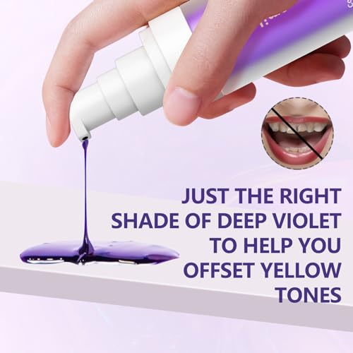Purple Toothpaste for Teeth Whitening, Teeth Whitening Purple Toothpaste (30ml), Teeth Whitening Kit - Whitening Toothpaste Purple, UltraBright Teeth Whitening Toothpaste - Achieve A Brighter Smile! - Thumbnail 5