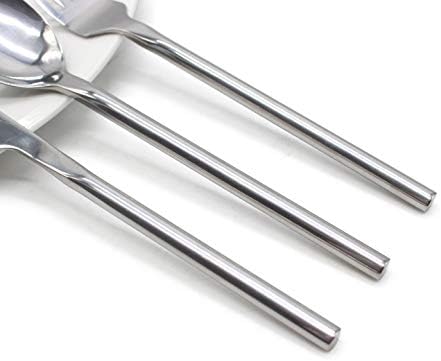 Glim&Glam Forged Stainless Steel Cutlery Set Dinnerware Table Set Party (16pc Set)