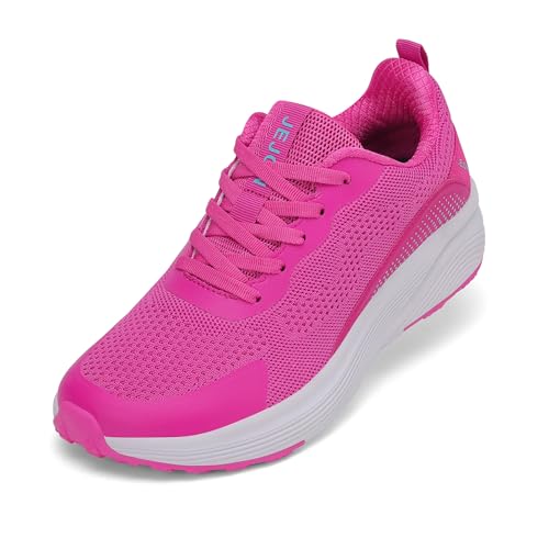 Women's Wide Toe Box Road Running Shoes Athletic Width Walking Sneakers Breathable Comfortable Tennis with Rubber Outsole