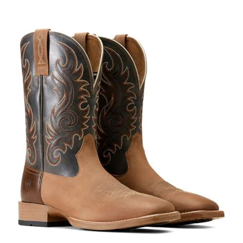 ARIAT Men's Lasco Ultra Western Boot - Light Tan/Smokey Blue, 10 Medium by ARIAT - Image 6