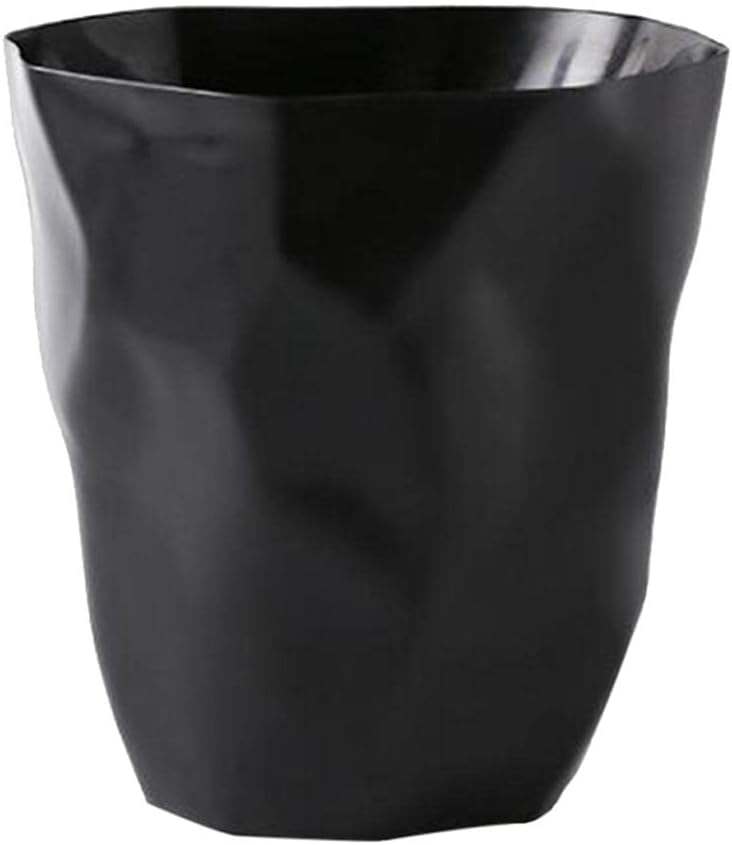 ATORSE Creative Irregular Trash Can Waste Dustbin for Home Office Car Black LargeHome & Garden|Household Supplies & Cleaning|Trash Cans & Wastebaskets