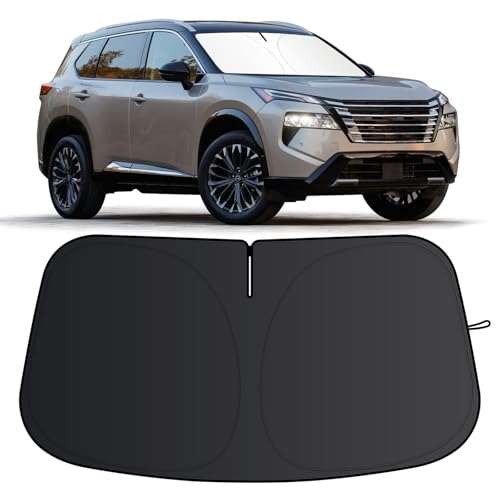 Windshield Sun Shade for Nissan Rogue 2021-2026 Foldable Sun Visor Protector for Rogue Accessories...