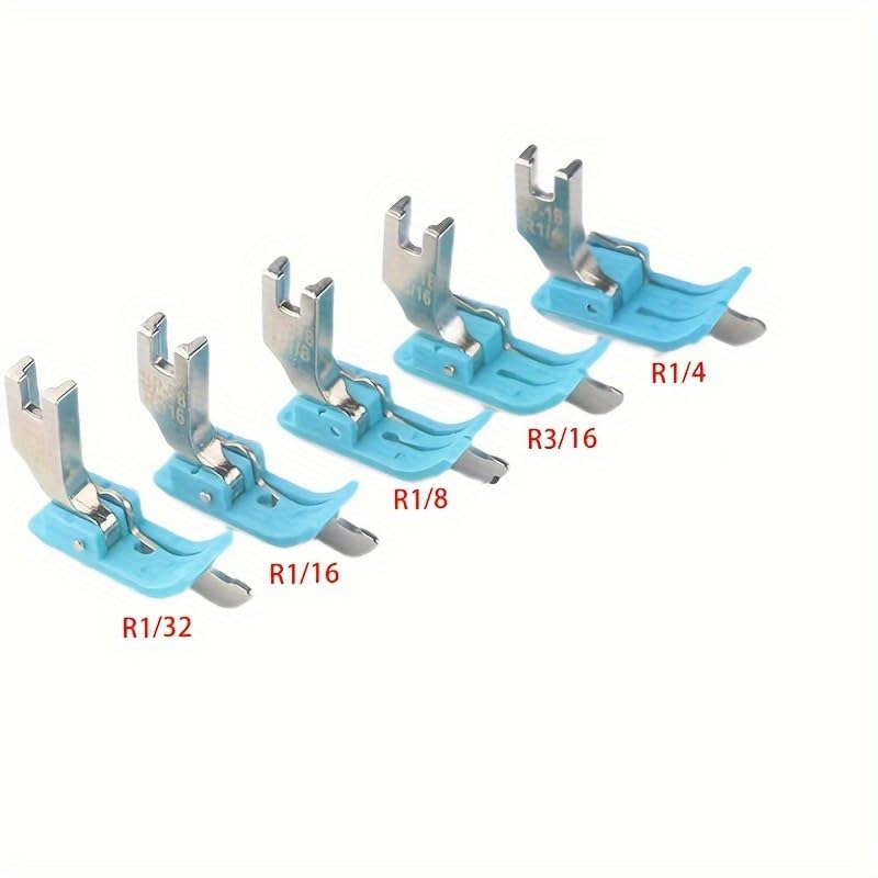 Set 5 Piezas Pies Prensatelas Industrial Para Máquina De Coser miniatura 3