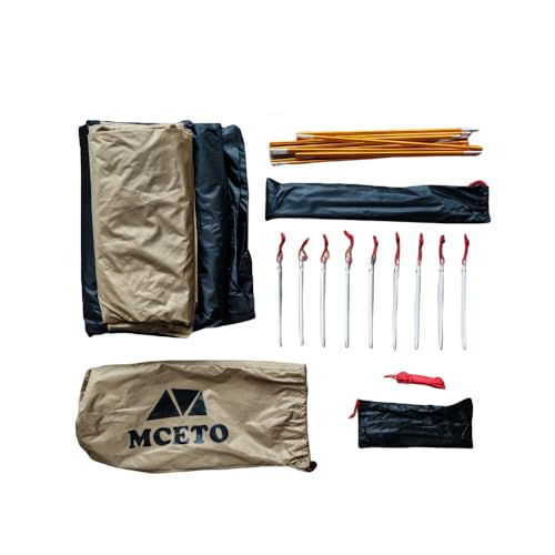Carpa ultraligera para 1 persona, impermeable, portátil miniatura 7