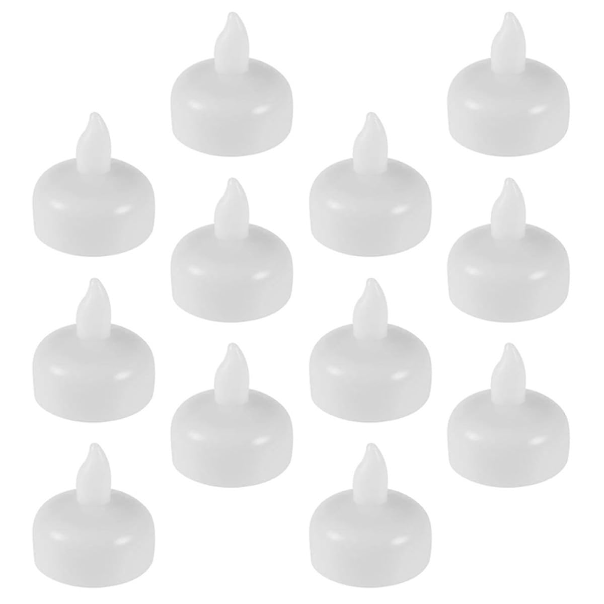 Velas LED flotantes para decorar bodas y estanques con luz cálida 8