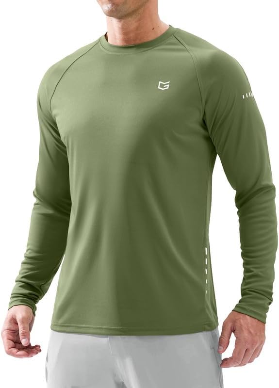 Men's Sun Protection Long Sleeve Shirts UPF 50+