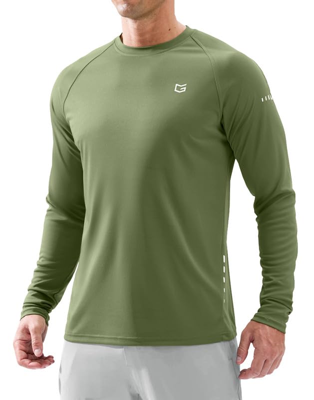 Men's Sun Protection Long Sleeve Shirts UPF 50+