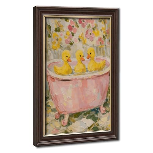 Toile canard de salle de bain pour créer une ambiance cottage chaleureuse