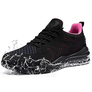 LARNMERN Waterproof Trainers Women Non Slip Chef Kitchen Shoes Womens Running Walking Sport Shoes Ladies Fitness