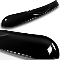 Vista 2 de Q1-TECH, Alerón de techo para ventana trasera compatible con Dodge Challenger 2008-2023, visera de techo de ventana trasera de acrílico