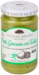 Molho Italiano Pesto Genovese Trufado Colle Del Tartufo 180g