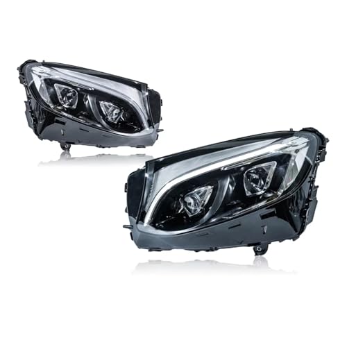 �t���i Compatible With For GLC W253 Headlight 2016 2017 2018 2019 �t�����g�����v �v���W�F�N�^�[�w�b�h�����v �^�[���V�O�i�� �I�[�g�p�[�c 2�Z�b�g
