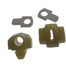 Suitable Fit for Pair Door Lock Rod Holder Plate Grommet 1989-94 Hardbody D21 Truck 1990-11 Pathfinder Sentra 200SX