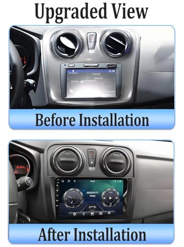 Pantalla Carplay coche inalámbrica para Renault Logan 2 con Android Auto y Bluetooth 32GB 2