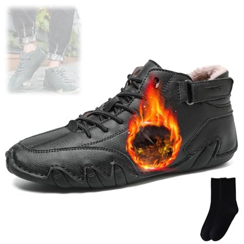XYLAWAVE Vogany Shoes Orthopedic Sneakers for Men Women, Winter Fleece Warm Snow Boots,Outdoor Flat  - //medicalbooks.filipinodoctors.org