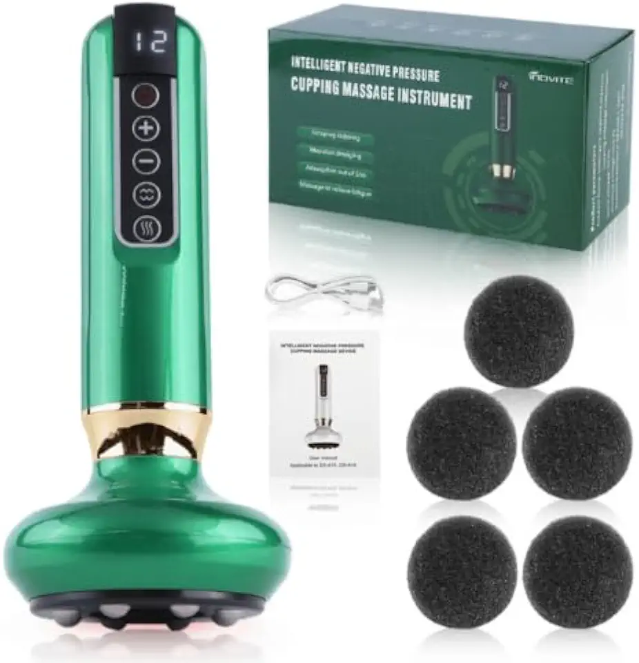 Aparelho Massageador Com Ventosa Anti Celulite Infravermelho