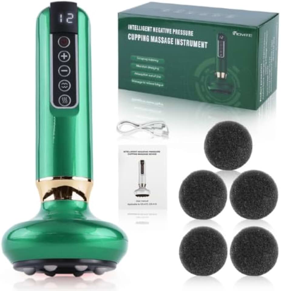 Aparelho Massageador Com Ventosa Anti Celulite Infravermelho
