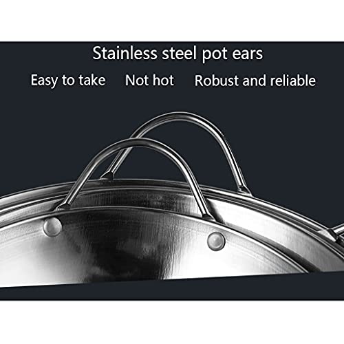 Wok de Acero Inoxidable Multifuncional 20.5cm-25.5cm miniatura 5