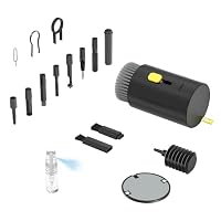 Tastatur Reinigungsset, 20 in 1 Screen Cleaner Kit Handy, Tastaturreiniger mit Bürste Keyboard Cleaner, Laptop Cleaner for Tablet, Computer, PC-Monitor, Kamera-Schwarz – Ansicht 7