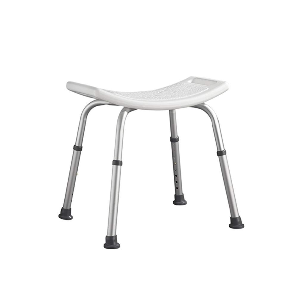Tabouret de douche réglable en hauteur et chaise de salle de bain ergonomique pour senior