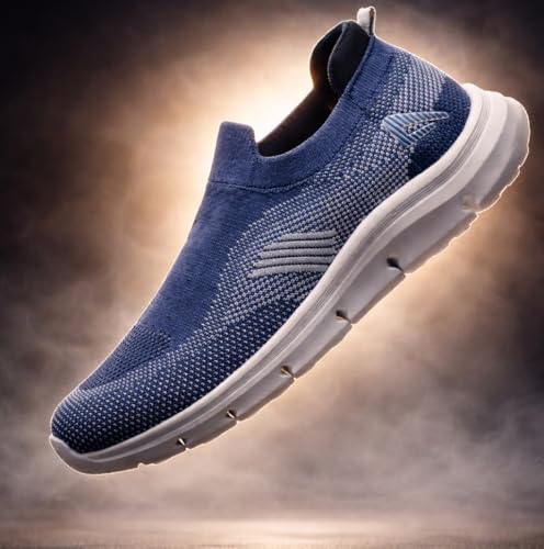 Image of Impakto AJANTA Men Premium Sports Shoes for Men | Lightweight Performance Running & Training Sneakers | Breathable Gym & Walking Shoes | Anti-Skid Cushioned Athletic Footwear for Outdoor & Daily Wear