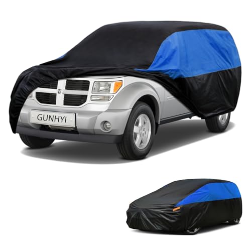 Image of GUNHYI Car Cover Custom Fit Nitro Waterproof All Weather, Lightweight Full Car Cover Outdoor Sun UV Rain Dust Snow Wind Protection.