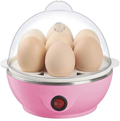 BHAVENA Stainless Steel Mini Electronic 7 Egg Boiler (Multicolour)