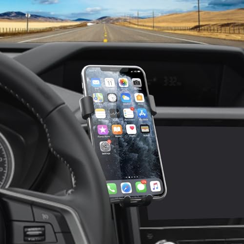 Zchan Custom Fit for Subaru Forester 2025-2019,Crosstrek 2018-2023(Big Phone Friendly) Phone Holder,Gravity Car Phone Mount Auto-Clamping,Mount Stand in Air Vent/Dashboard Apply to All Smartphone.