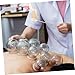 HEATSHAKING 4pcs Cupping Tool Kit Cupping Igniter Cotton Head Reusable for Extended Therapy