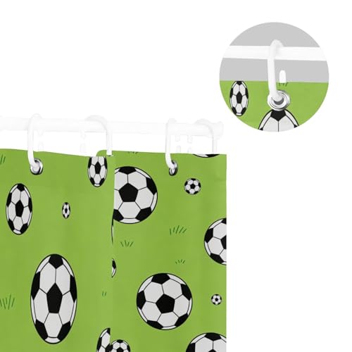 Rideaux de douche Coupe du monde 2026 décoratifs imperméables en polyester 183cm